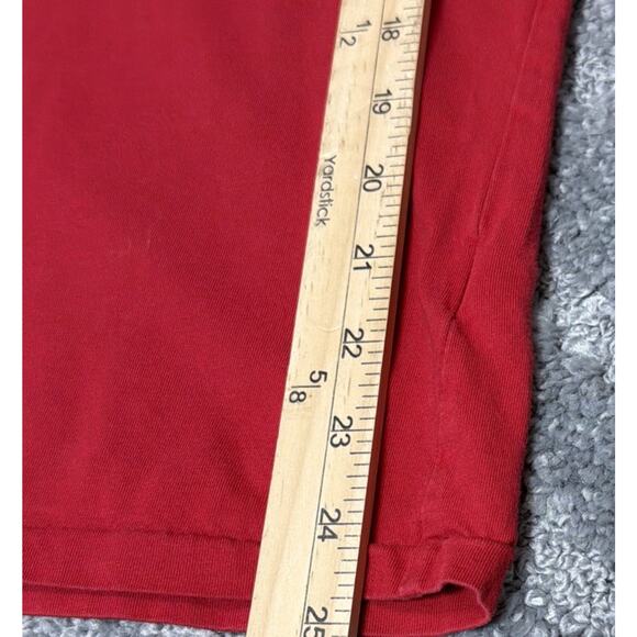 Polo Ralph Lauren Shirt Mens Small Red Navy Pony Logo Tagless Short Sleeve - Picture 4 of 5